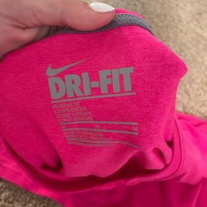 HOT PINK NIKE TOP